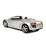 Kabriolet 1:18 - strieborný